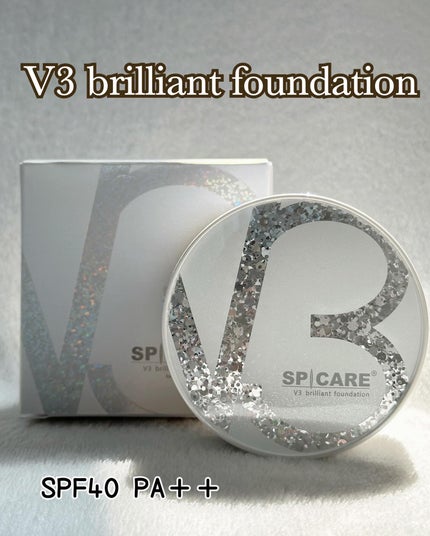 V3 ブリリアント ファンデーション/SPICARE/クッションファンデーションを使ったクチコミ(2枚目)