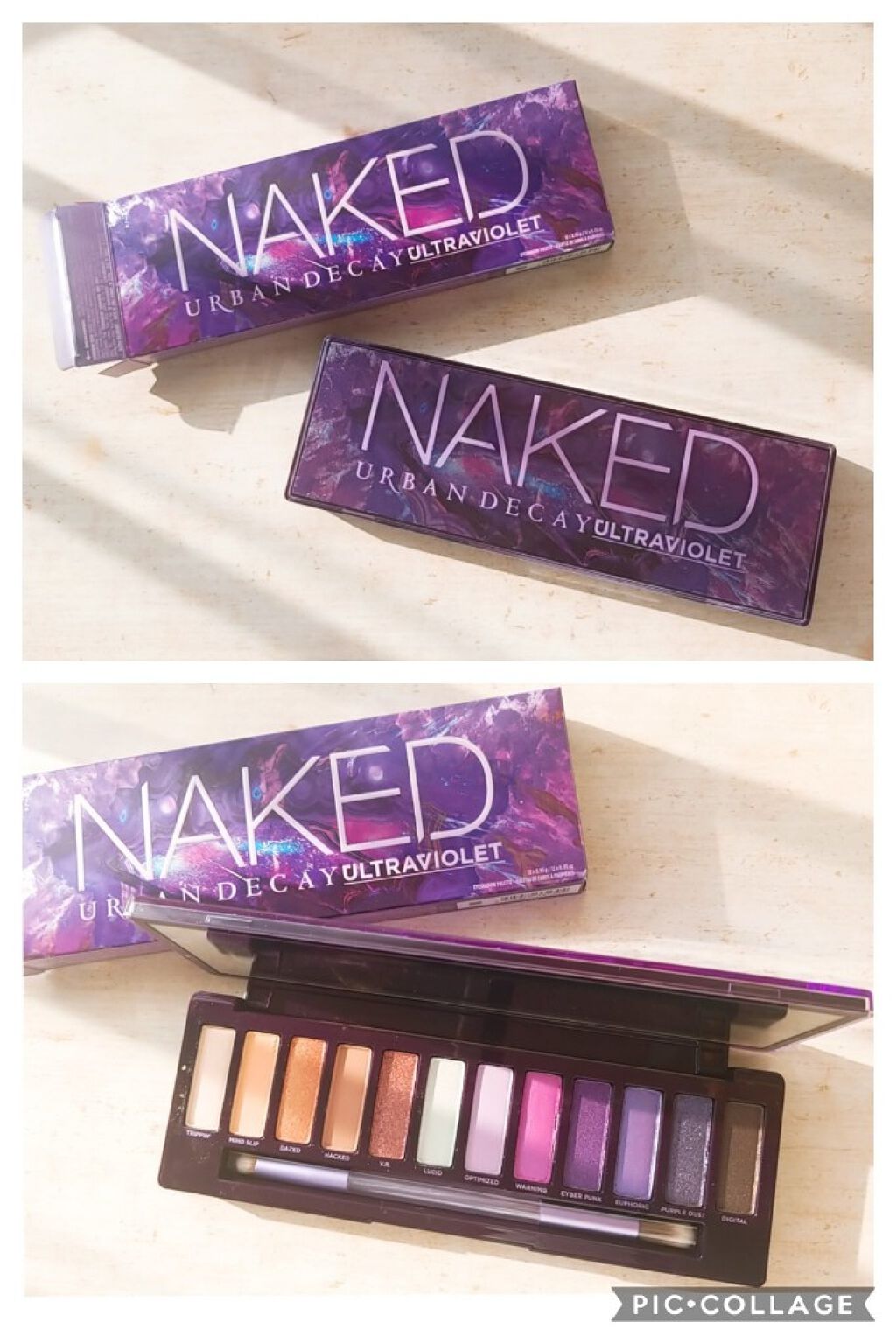 NAKED ULTRAVIOLET/アーバンディケイ/アイシャドウパレットを使ったクチコミ(2枚目)