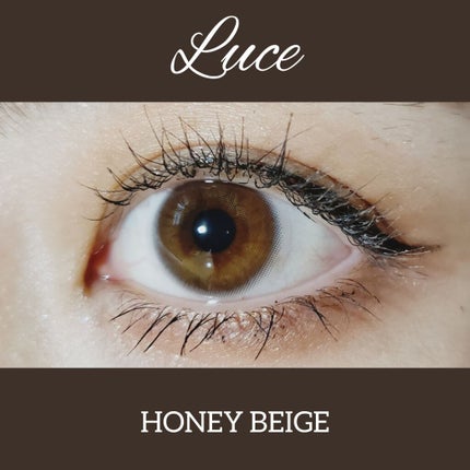 LUCE(ルーチェ)/LUCE/カラーコンタクトレンズを使ったクチコミ(1枚目)