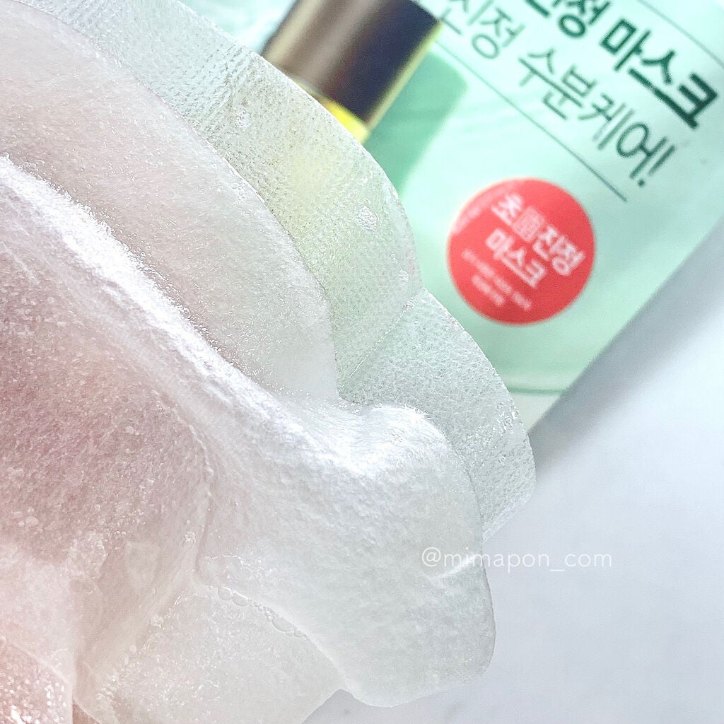 ドクダミ カーミング マスク/goodal/シートマスク・パックを使ったクチコミ(3枚目)