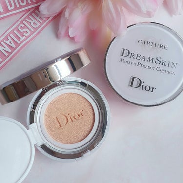 カプチュール ドリームスキン モイスト クッション SPF50 /PA+++ /Dior/クッションファンデーションを使ったクチコミ（1枚目）