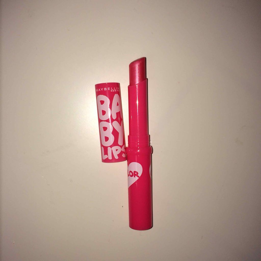 リップクリーム カラー BABY LIPS/MAYBELLINE NEW YORK/リップケアを使ったクチコミ(1枚目)