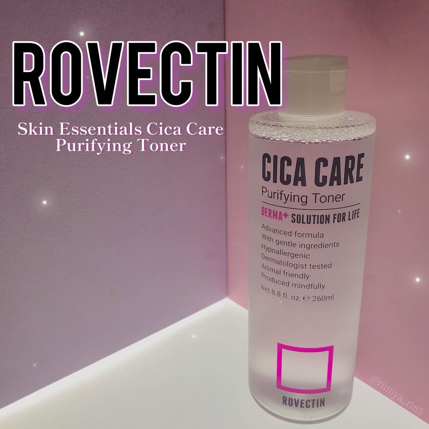 CICAピュリファイング トナー/ロベクチン/化粧水を使ったクチコミ(1枚目)