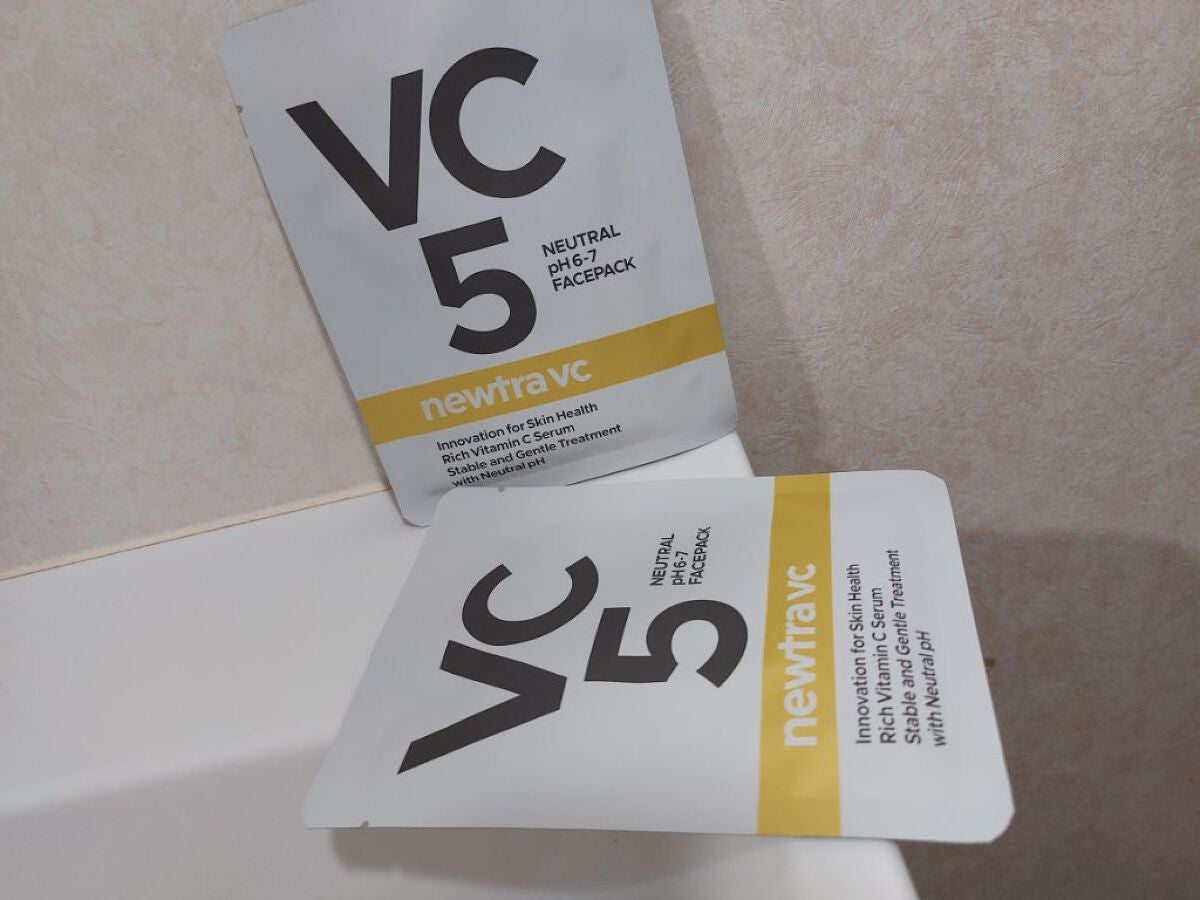 newtra VC 5 フェイスマスク/newtra vc/シートマスク・パックを使ったクチコミ(1枚目)
