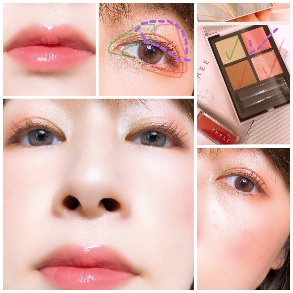 シーズンコレクションキット 2020/THREE/メイクアップキットを使ったクチコミ(2枚目)