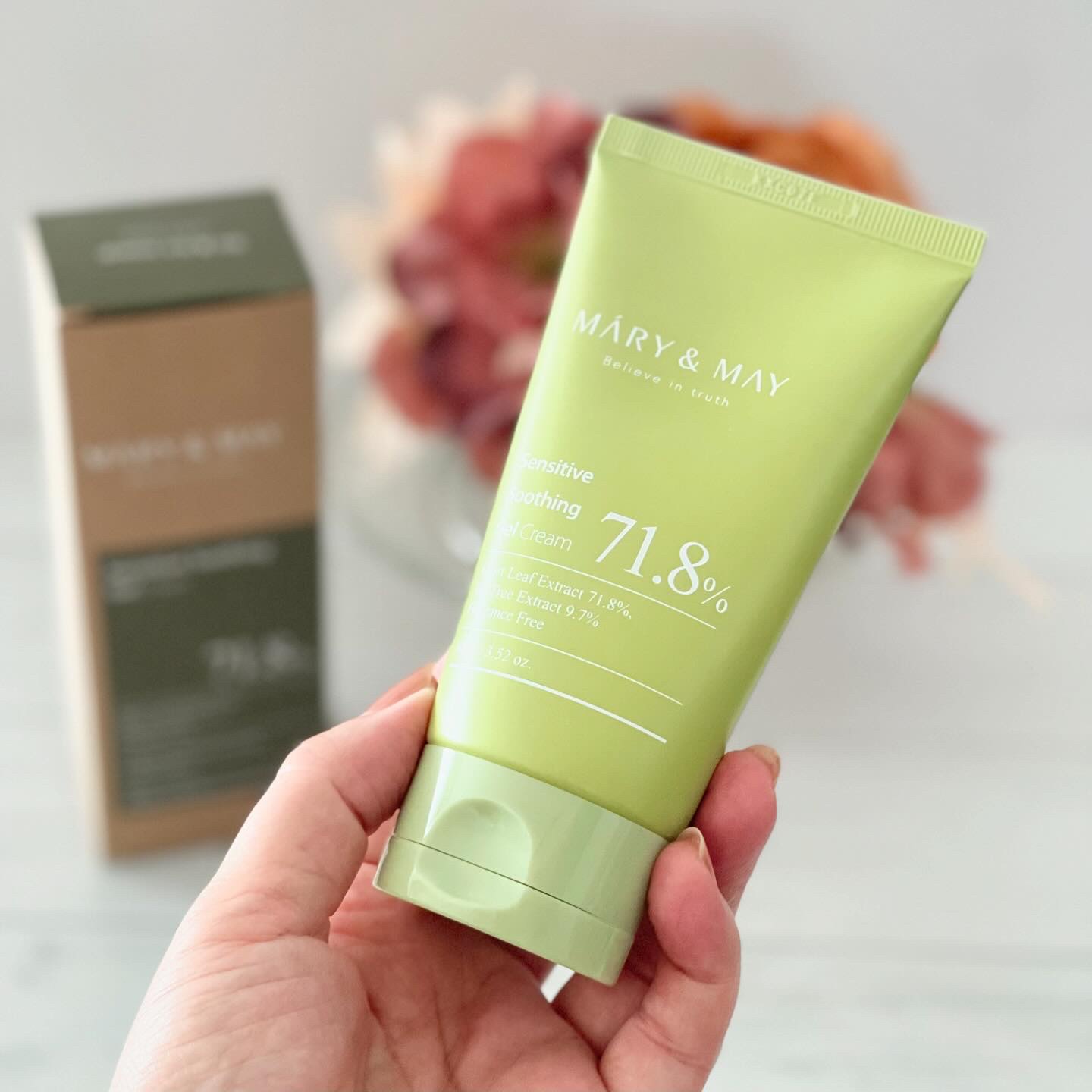 Sensitive Soothing Gel Cream/MARY&MAY/フェイスクリームを使ったクチコミ（3枚目）