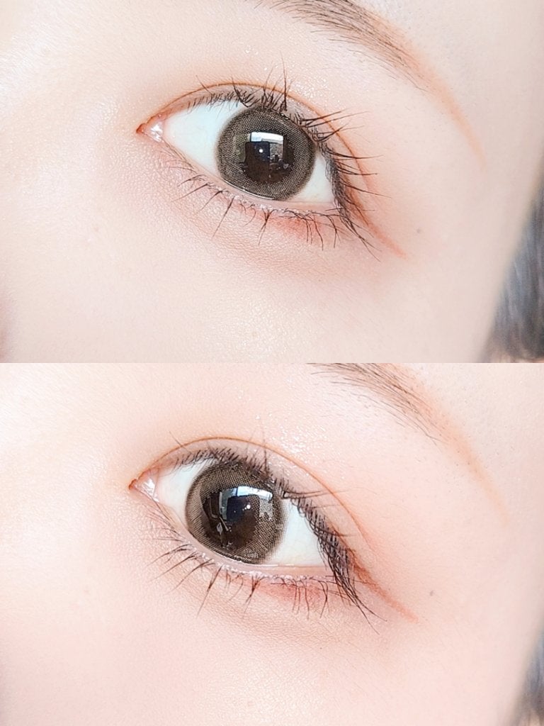 Glazed Krirtin/Hapa kristin/カラーコンタクトレンズを使ったクチコミ(4枚目)