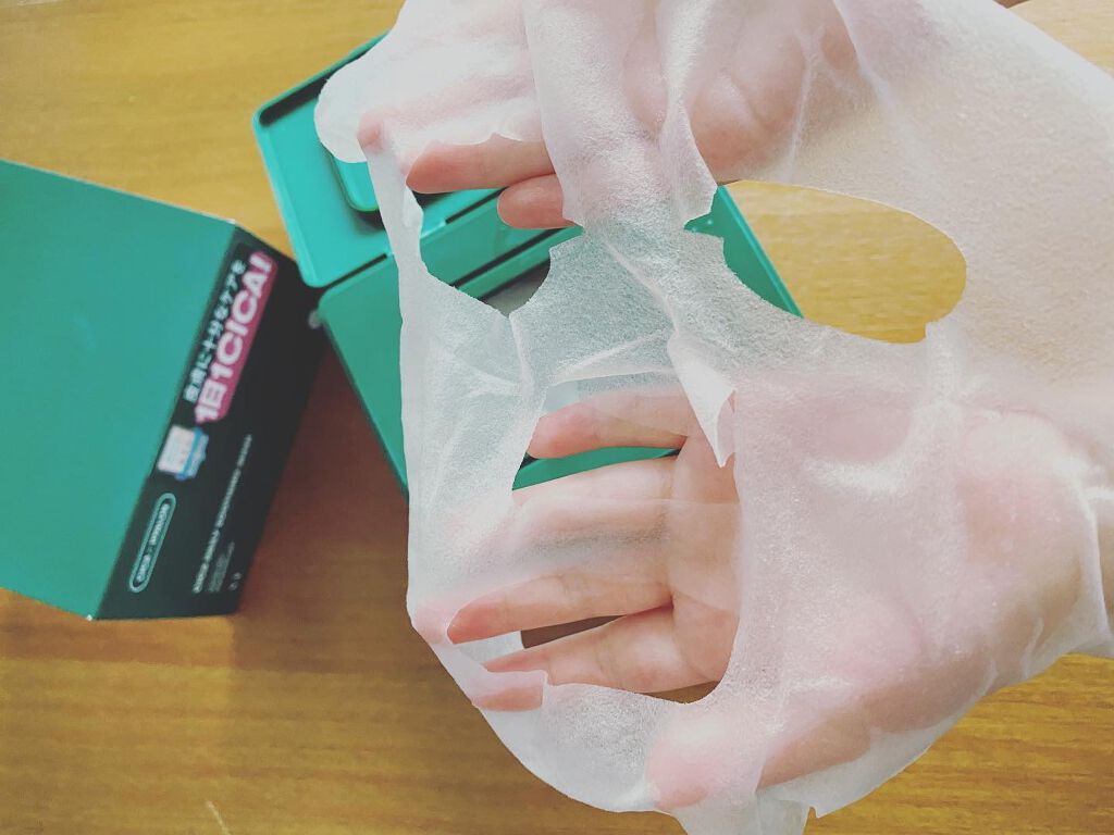 CICA デイリースージングマスク/VT/シートマスク・パックを使ったクチコミ(3枚目)