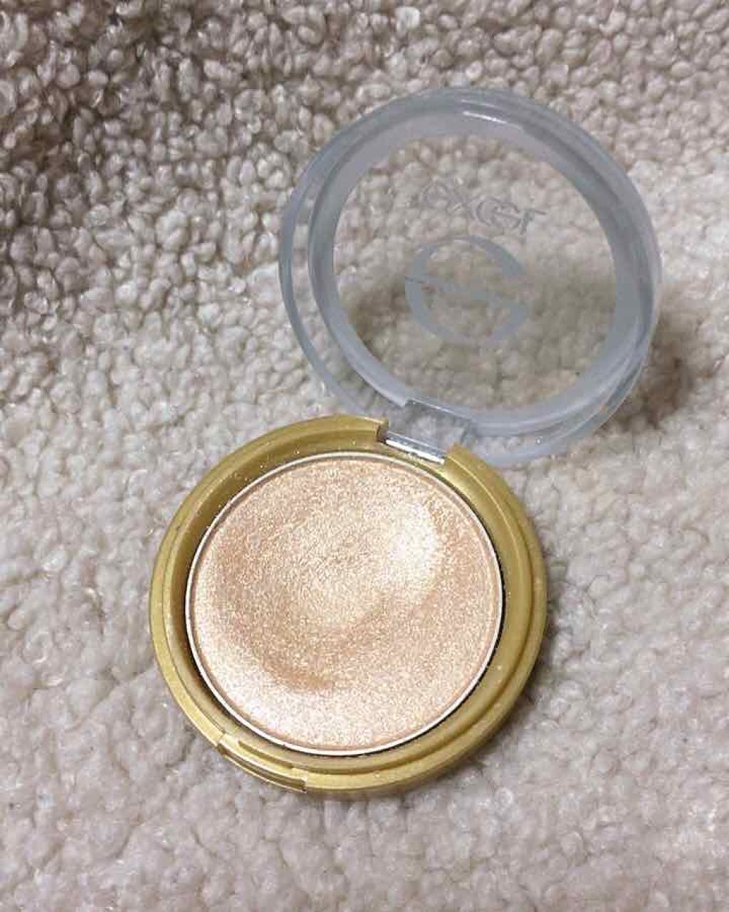 シャイニーシャドウ N SI05 カシミアベージュ/excel/単色アイシャドウを使ったクチコミ（2枚目）