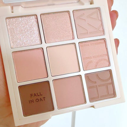 マイフェイブムードアイパレット 9カラー/HOLIKA HOLIKA/アイシャドウパレットを使ったクチコミ(7枚目)