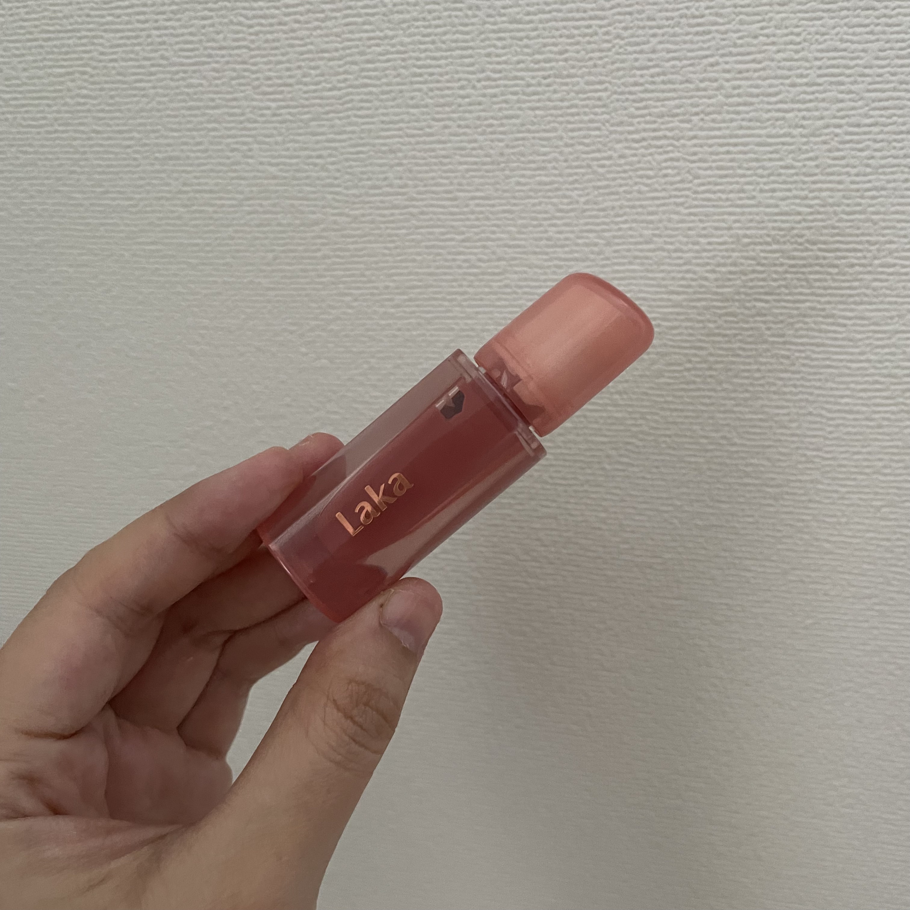 ジェリーイングヌードグロス 309 ハートリング/Laka/リップグロスを使ったクチコミ（1枚目）