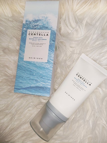 ヒアルーシカ ウォーターフィット サンセラム/SKIN1004/日焼け止めローションを使ったクチコミ(1枚目)