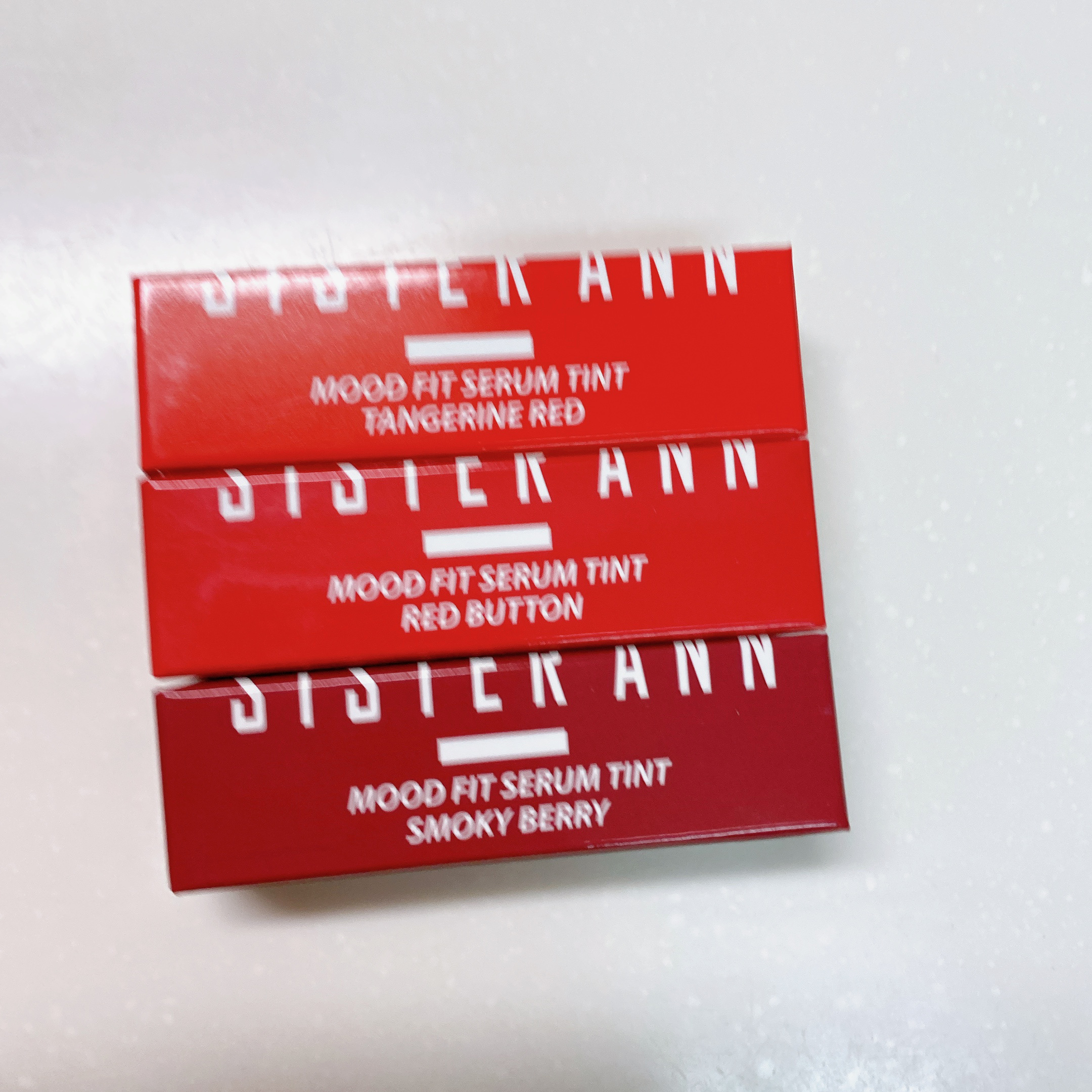 ムードフィットセラムティント/SISTER ANN/リップティントを使ったクチコミ（2枚目）