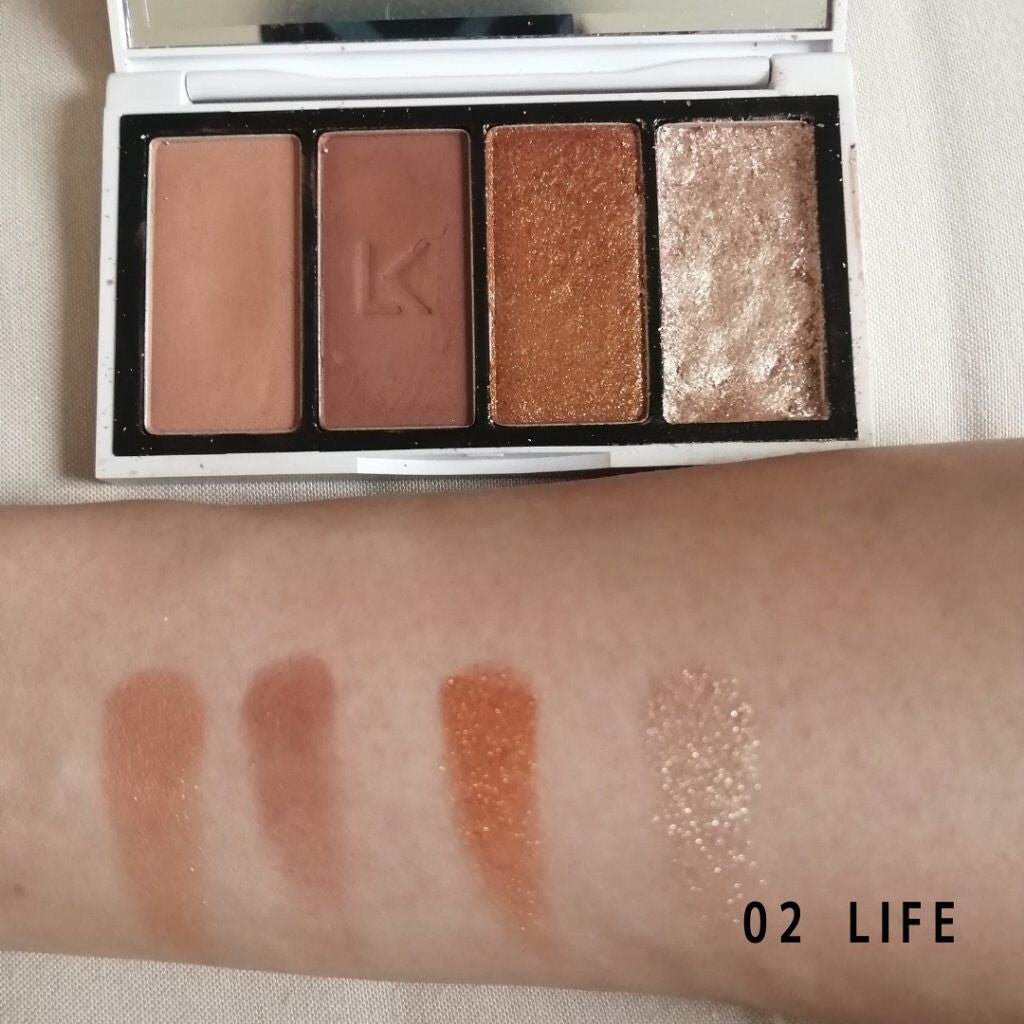 ジャストアイパレット/Laka/アイシャドウパレットを使ったクチコミ(3枚目)