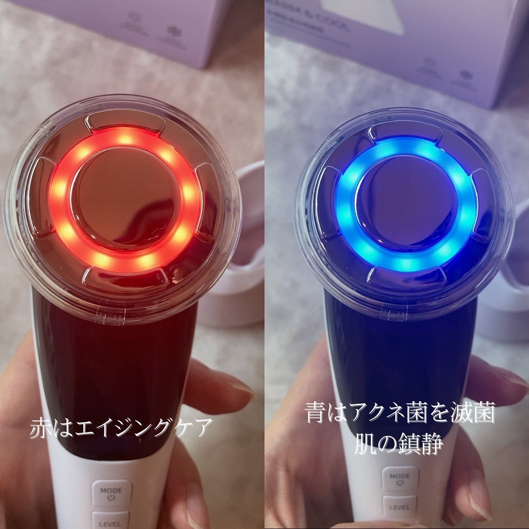 多機能温冷美顔器/ANLAN/美顔器・マッサージを使ったクチコミ(6枚目)