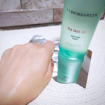 ティーツリーシカスージングトナー/BRING GREEN/化粧水を使ったクチコミ(3枚目)
