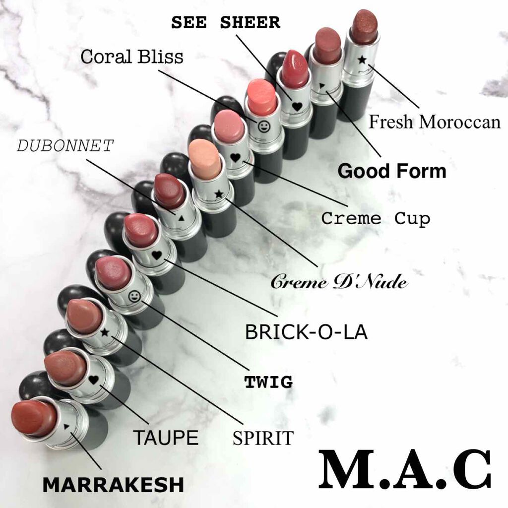 リップスティック/M・A・C/口紅を使ったクチコミ(1枚目)