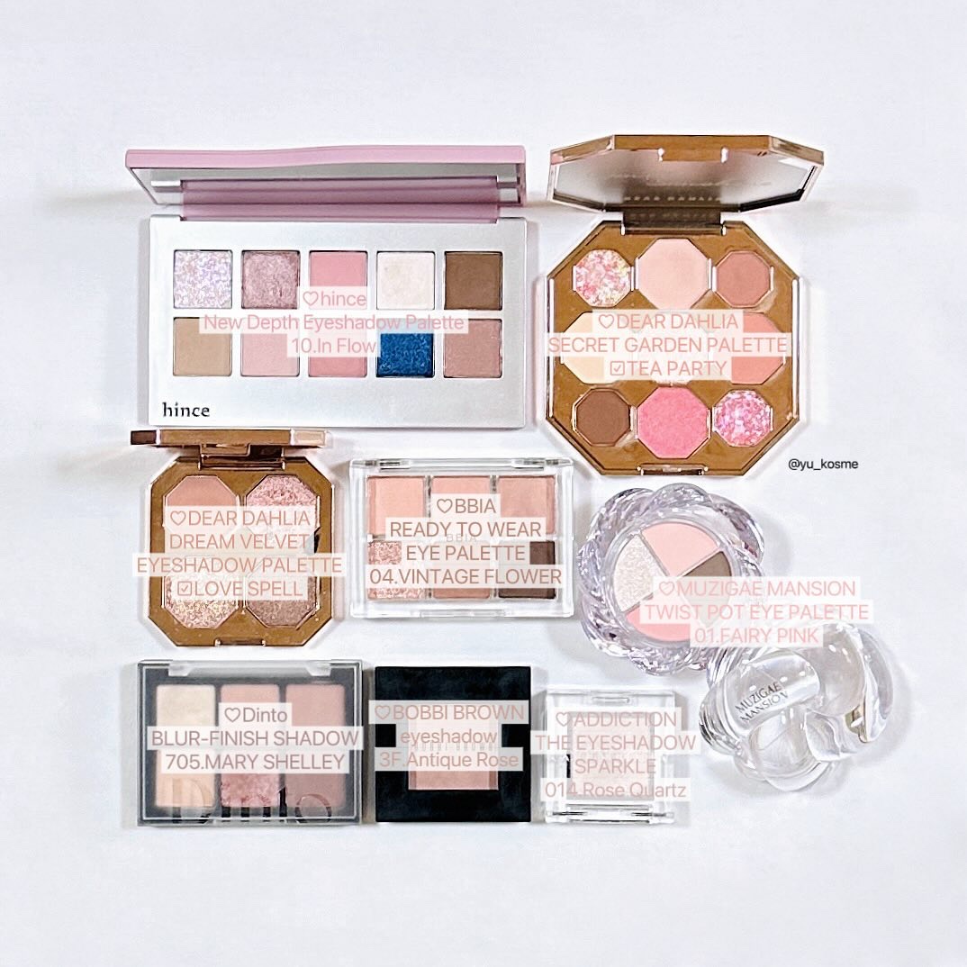 ブルーミング エディション シークレット ガーデン パレット/DEAR DAHLIA/アイシャドウパレットを使ったクチコミ（2枚目）