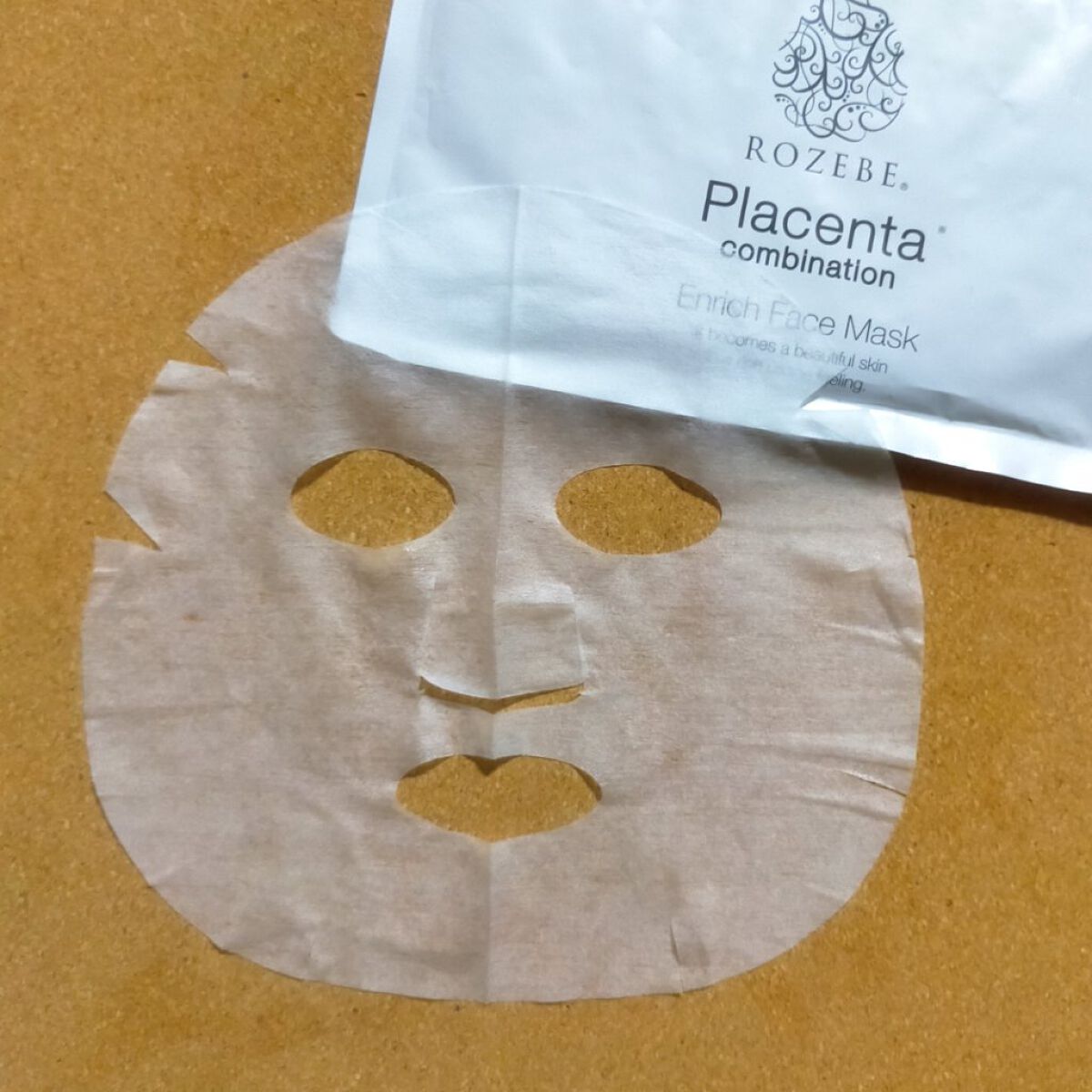 プラセンタエンリッチフェイスマスク/ROZEBE/シートマスク・パックを使ったクチコミ（2枚目）
