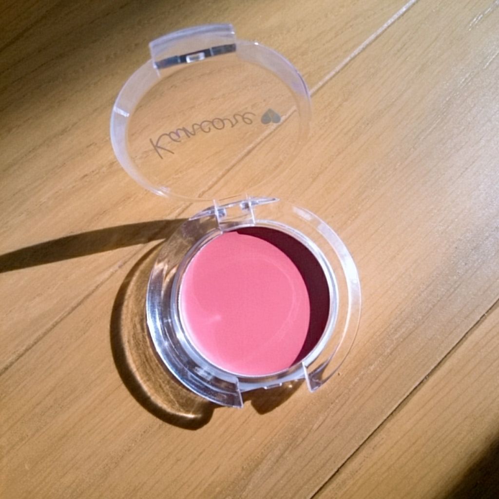 カンコレ クリームチーク/DAISO/ジェル・クリームチークを使ったクチコミ（2枚目）