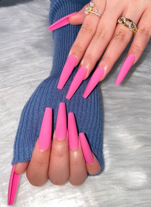 空白(くうはく)✩.*˚ on LIPS 「〜SHEINおすすめネルチ〜(ピンク系)やって欲しいリクエスト..」(2枚目)