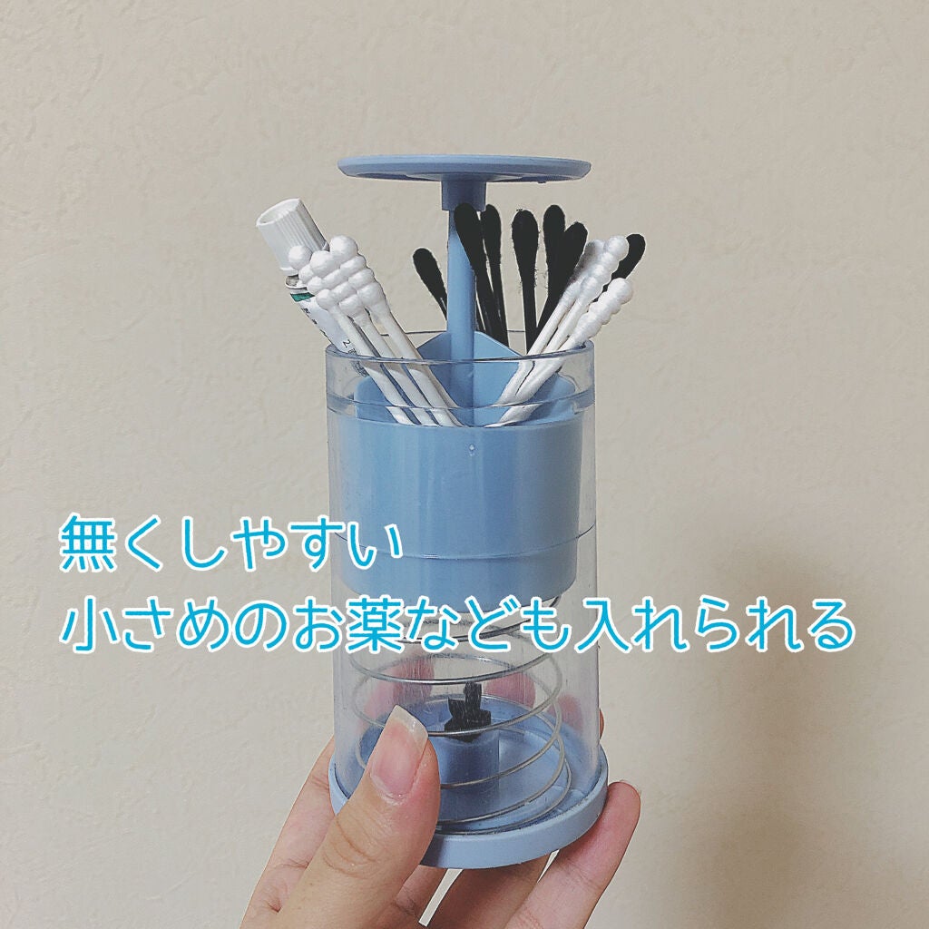 プッシュ式綿棒ケース/DAISO/その他を使ったクチコミ(2枚目)