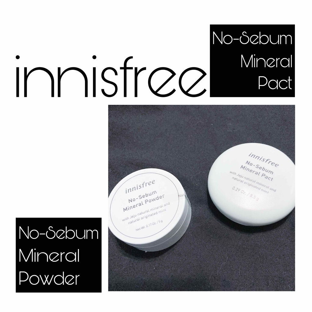 ノーセバム ミネラルパウダー/innisfree/ルースパウダーを使ったクチコミ（1枚目）