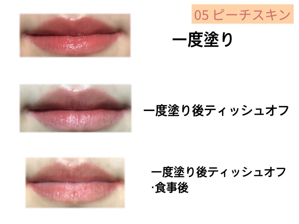 ジューシーリブティント/RICAFROSH/リップティントを使ったクチコミ（1枚目）