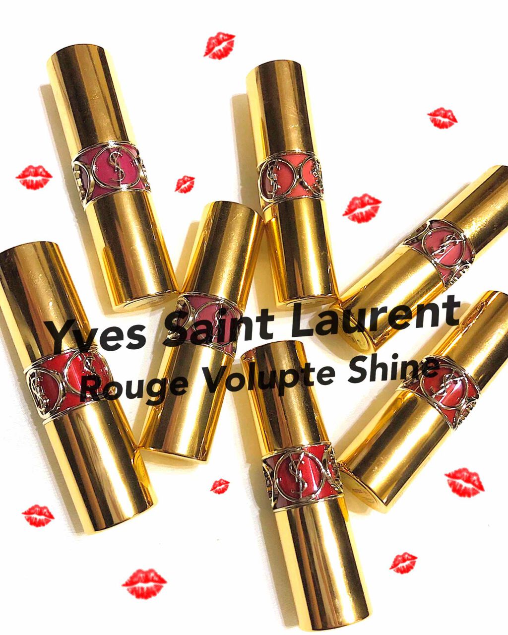ルージュ ヴォリュプテ シャイン/YVES SAINT LAURENT BEAUTE/口紅を使ったクチコミ(1枚目)