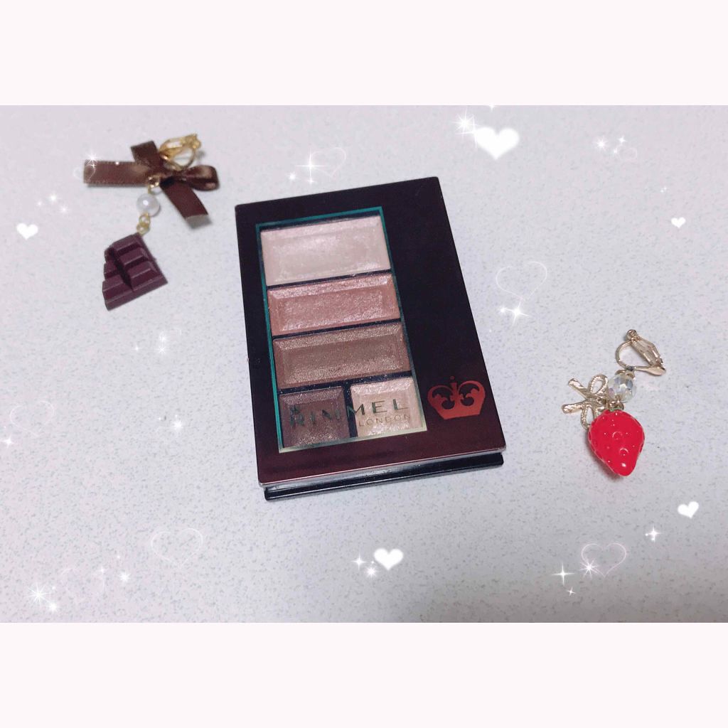 ショコラスウィート アイズ/リンメル ロンドン/アイシャドウパレットを使ったクチコミ(1枚目)