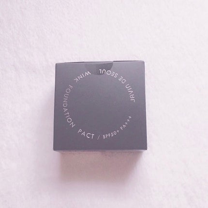 ジャビンドゥソウル ウインクファンデーションパクト/Javin De Seoul/クッションファンデーションを使ったクチコミ(1枚目)