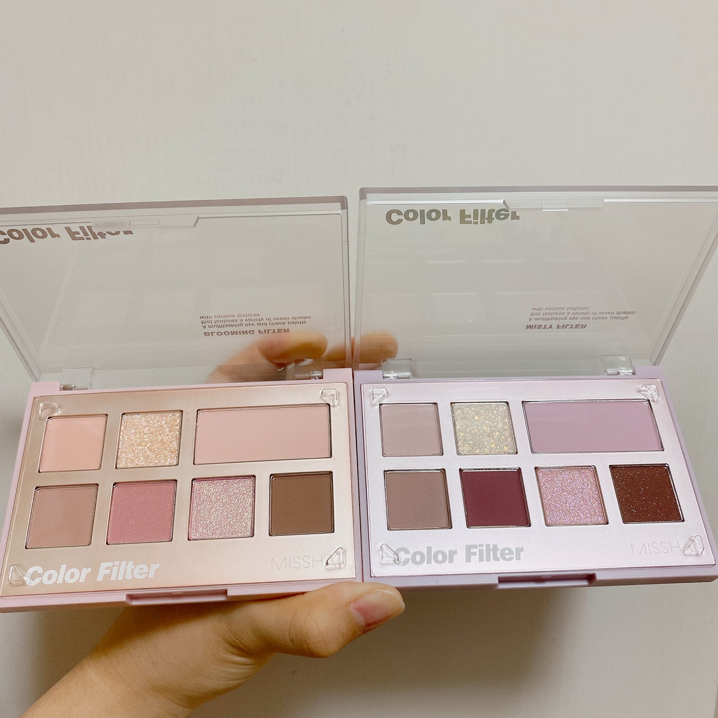 カラーフィルターシャドウパレット/MISSHA/アイシャドウパレットを使ったクチコミ(2枚目)