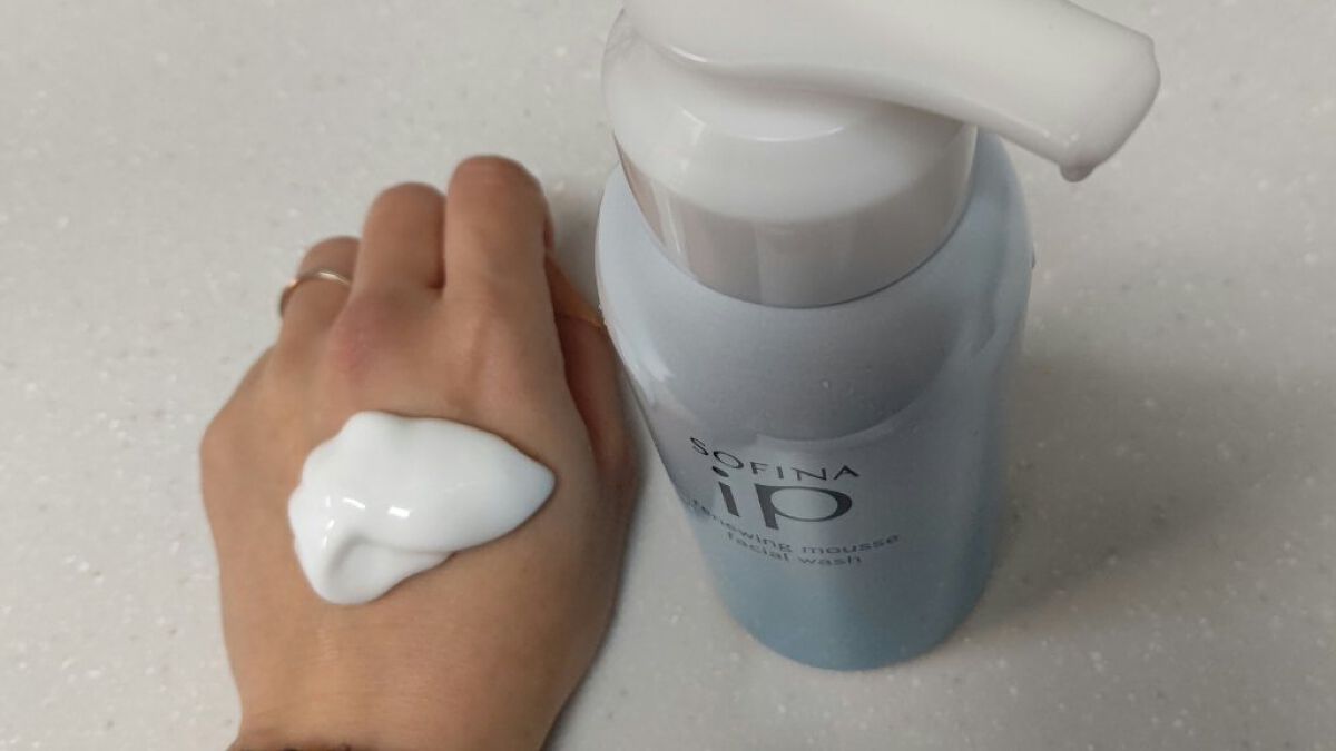 ソフィーナ iP リニュー ムース ウォッシュ/SOFINA iP/泡洗顔を使ったクチコミ（2枚目）