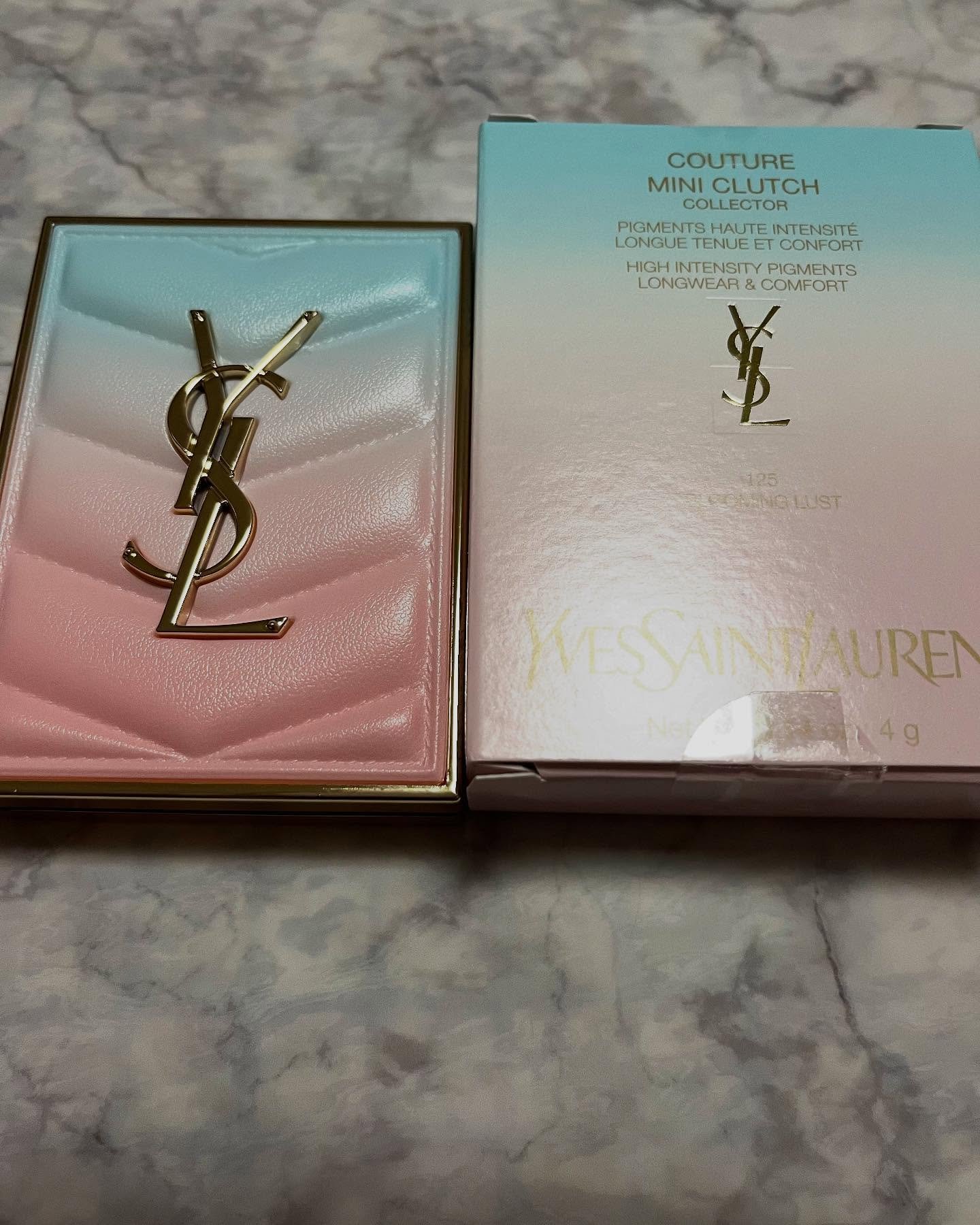クチュール ミニ クラッチ/YVES SAINT LAURENT BEAUTE/アイシャドウパレットを使ったクチコミ（1枚目）