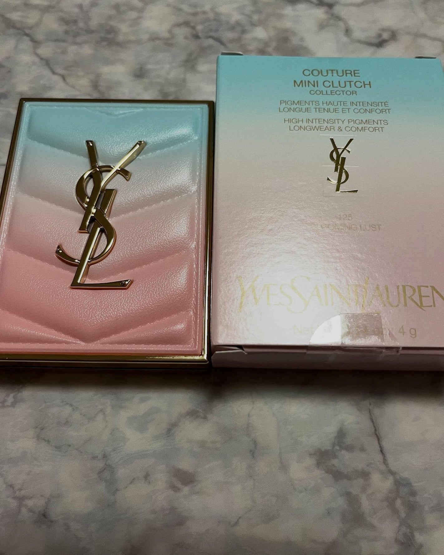 クチュール ミニ クラッチ/YVES SAINT LAURENT BEAUTE/アイシャドウパレットを使ったクチコミ(1枚目)