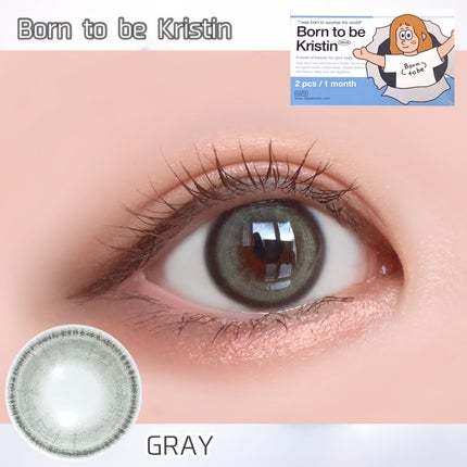 born to be kristin/Hapa kristin/カラーコンタクトレンズを使ったクチコミ(4枚目)