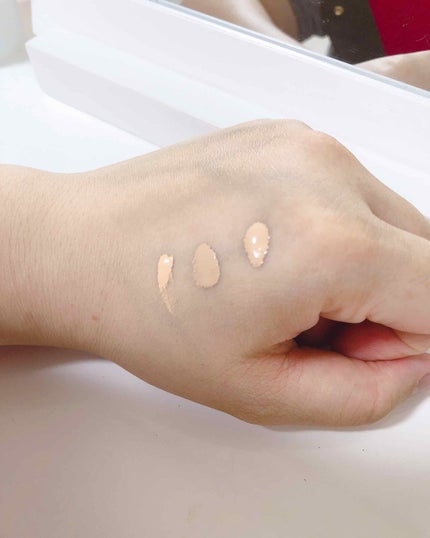 (旧)アンリミテッド ラスティング フルイド/shu uemura/リキッドファンデーションを使ったクチコミ(2枚目)