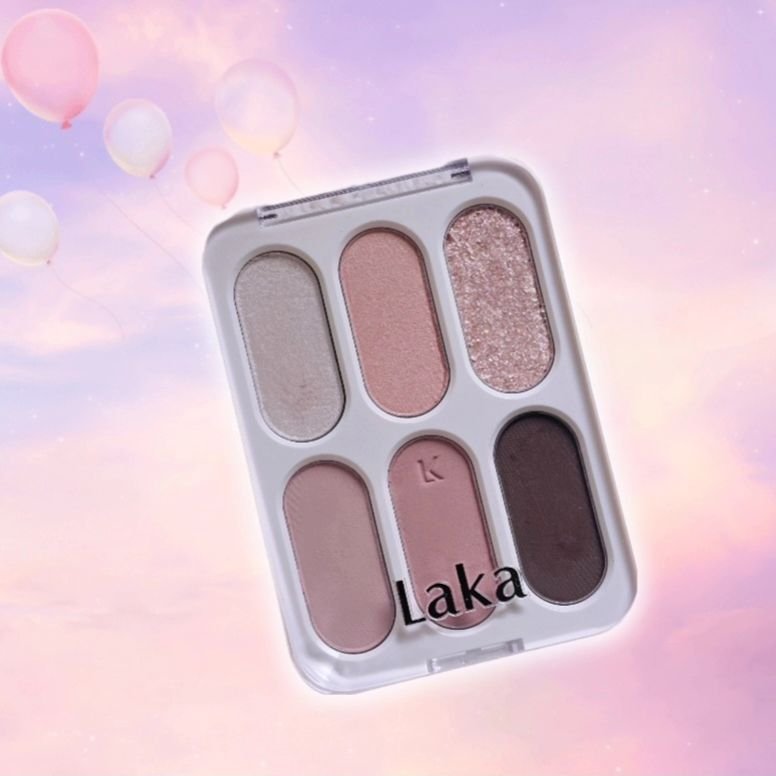 フォーエバー6アイパレット/Laka/アイシャドウパレットを使ったクチコミ（1枚目）