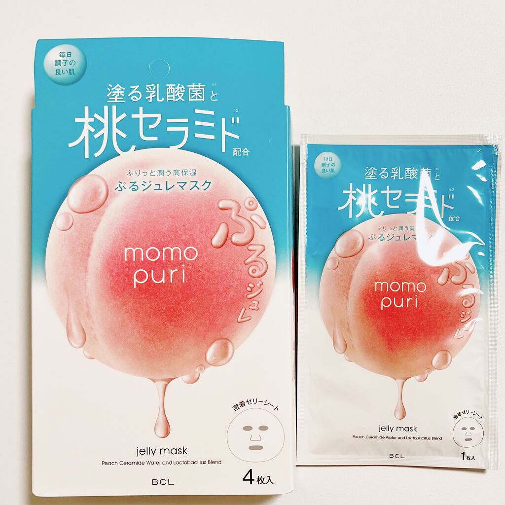 潤いぷるジュレマスク/ももぷり/シートマスク・パックを使ったクチコミ（1枚目）