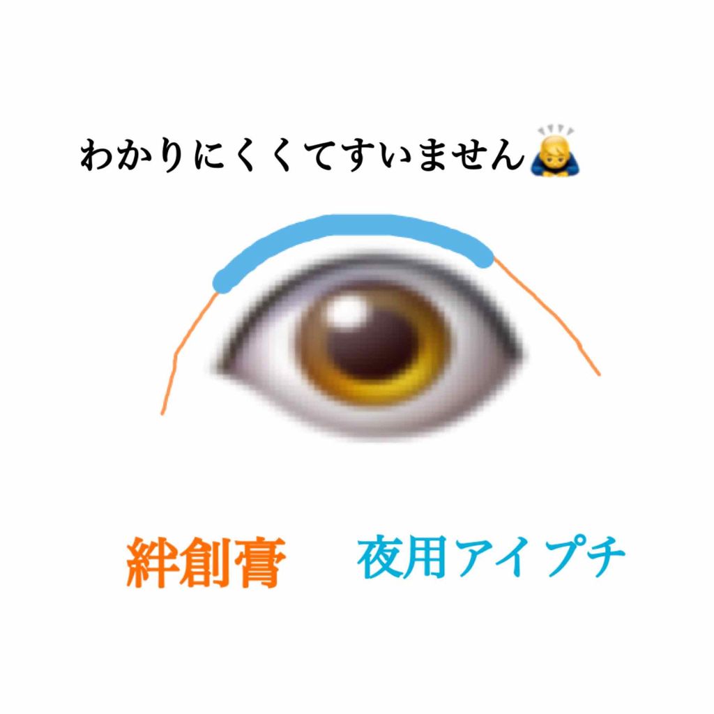 メジカライナー ナイト&ハード/シェモア/二重まぶた用アイテムを使ったクチコミ(2枚目)
