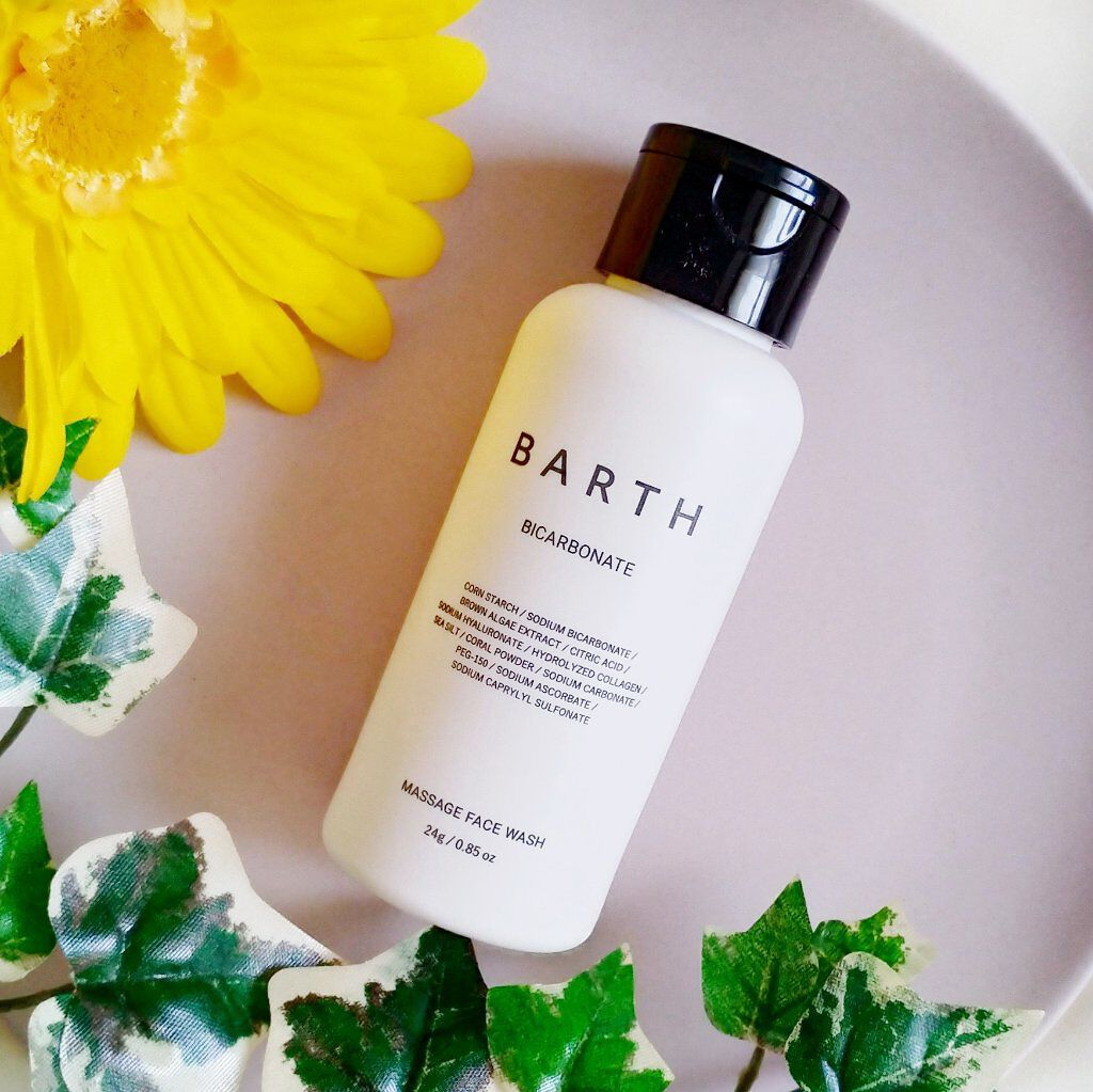 Massage Face Wash 中性重炭酸洗顔パウダー/BARTH/洗顔パウダーを使ったクチコミ(1枚目)