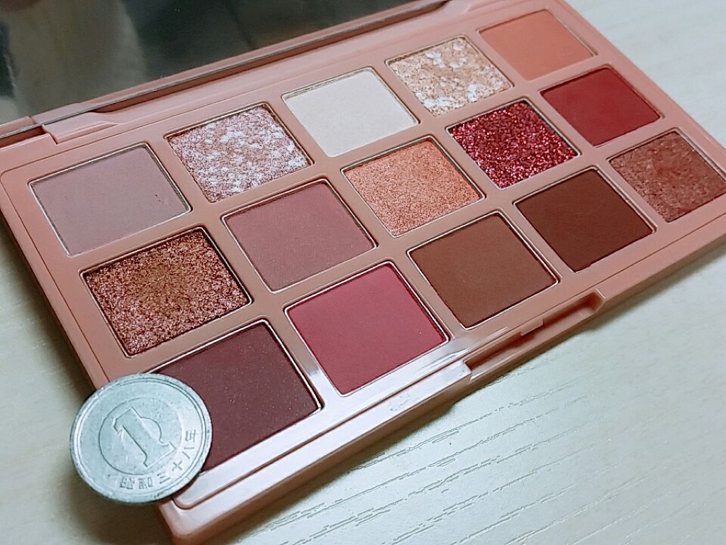 プレイカラーアイパレット ローズボム/ETUDE/アイシャドウパレットを使ったクチコミ(4枚目)