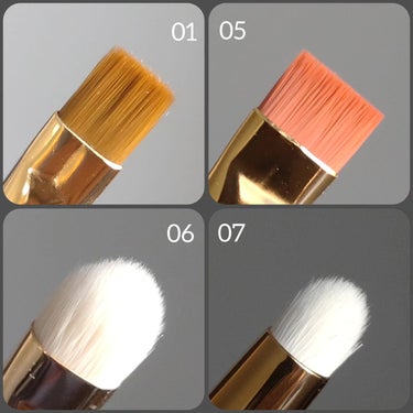 BY MAENG #05 Flat Eye Shadow Brush/SOOA DOR/メイクブラシを使ったクチコミ（3枚目）