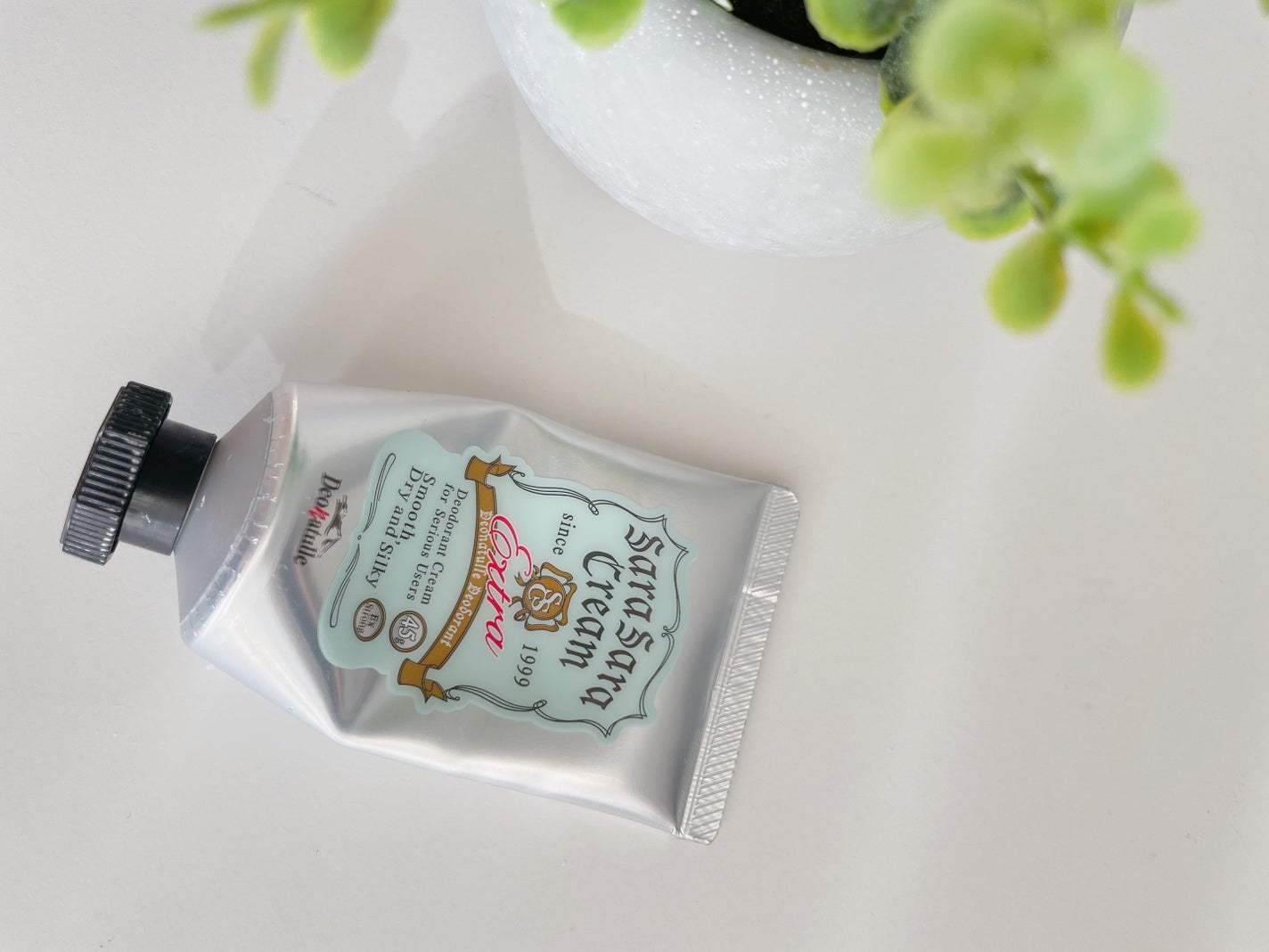 薬用さらさらクリーム/デオナチュレ/デオドラント・制汗剤を使ったクチコミ(3枚目)