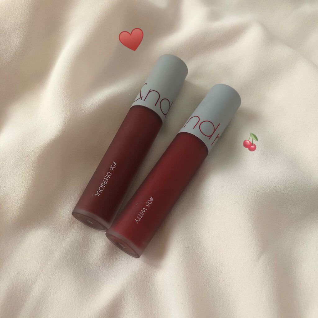 ゼロベルベットティント/rom&nd/リップティントを使ったクチコミ(1枚目)