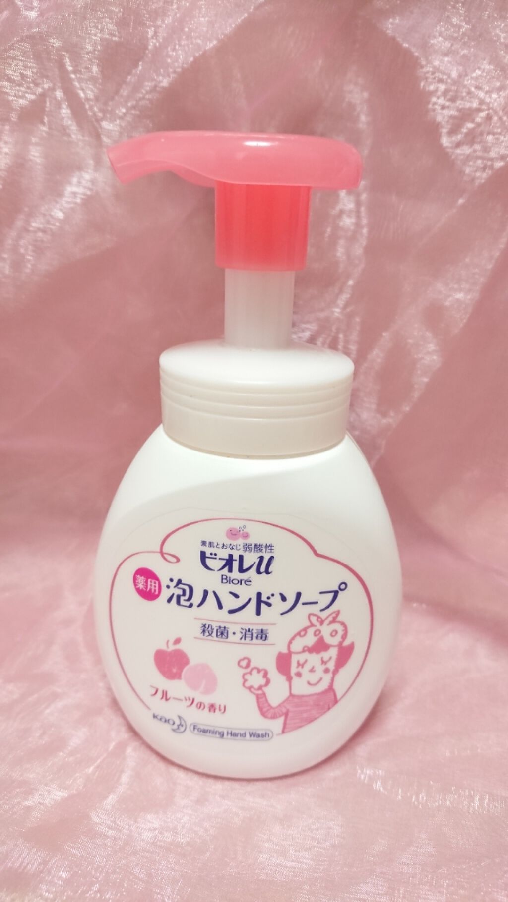 泡ハンドソープ フルーツの香り/ビオレu/ハンドソープを使ったクチコミ（1枚目）