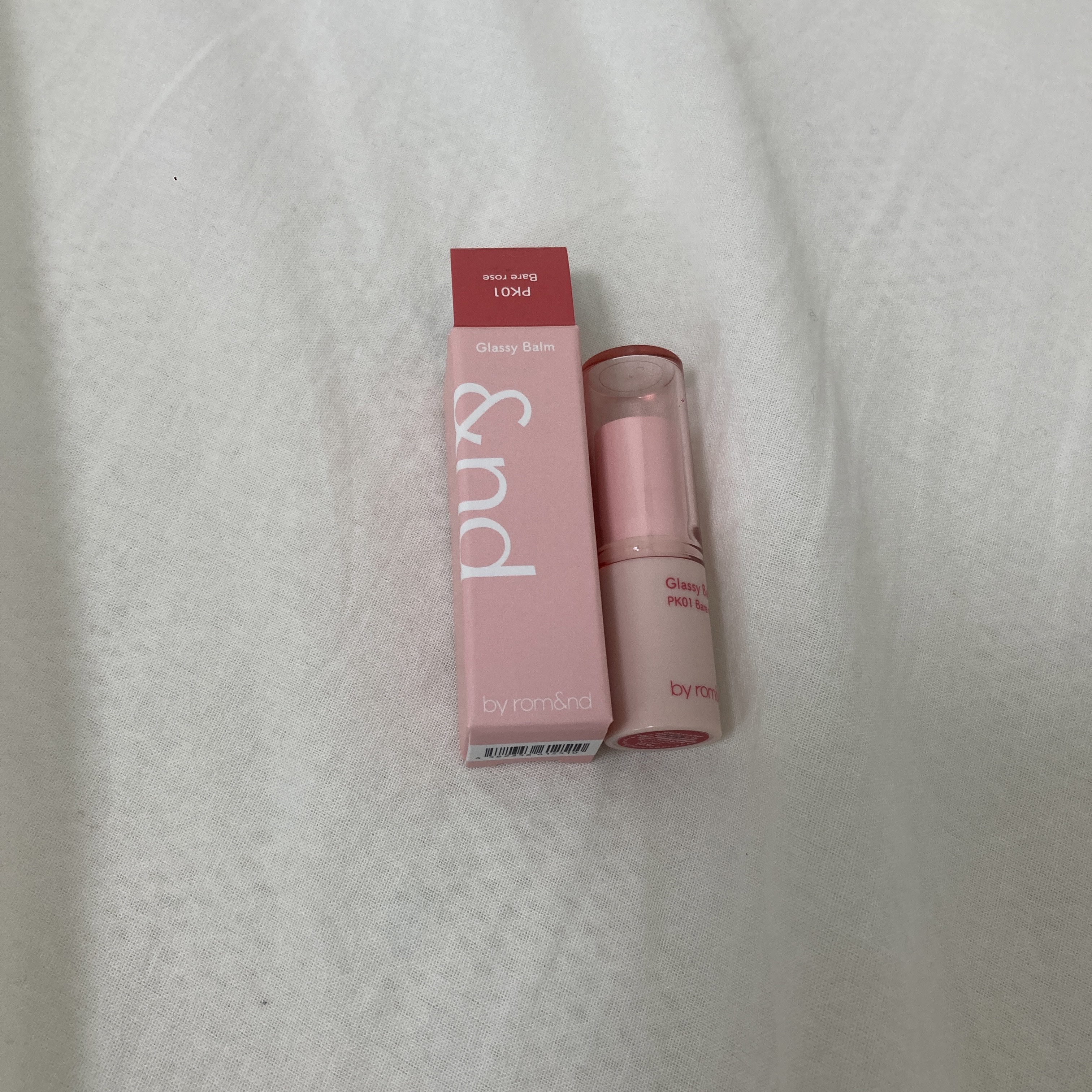 アンドバイロムアンド グラッシーバーム/&nd by rom&nd/口紅を使ったクチコミ（2枚目）