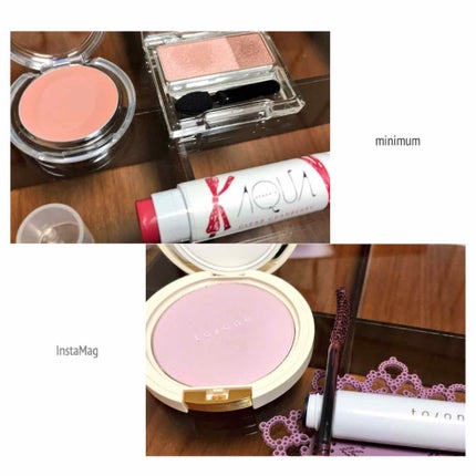 オーガニックデュオシャドー/アクア・アクア/アイシャドウパレットを使ったクチコミ(2枚目)