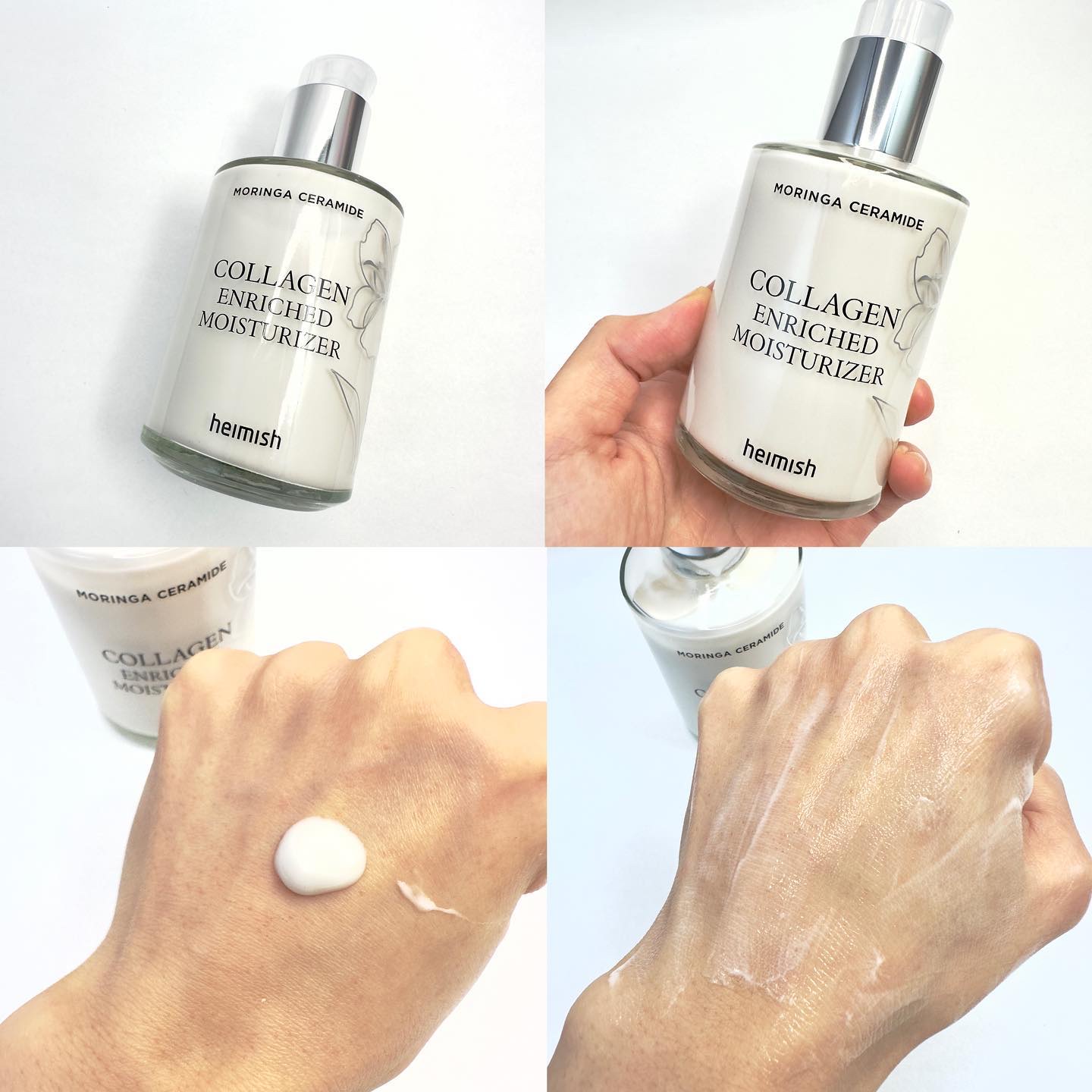 モリンガ セラミド コラーゲン エンリッチド モイスチャライザー/heimish/乳液を使ったクチコミ（2枚目）