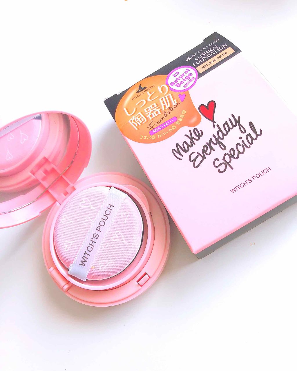 モイスチャーライズ カバー クッション/Witch's Pouch/クッションファンデーションを使ったクチコミ（1枚目）